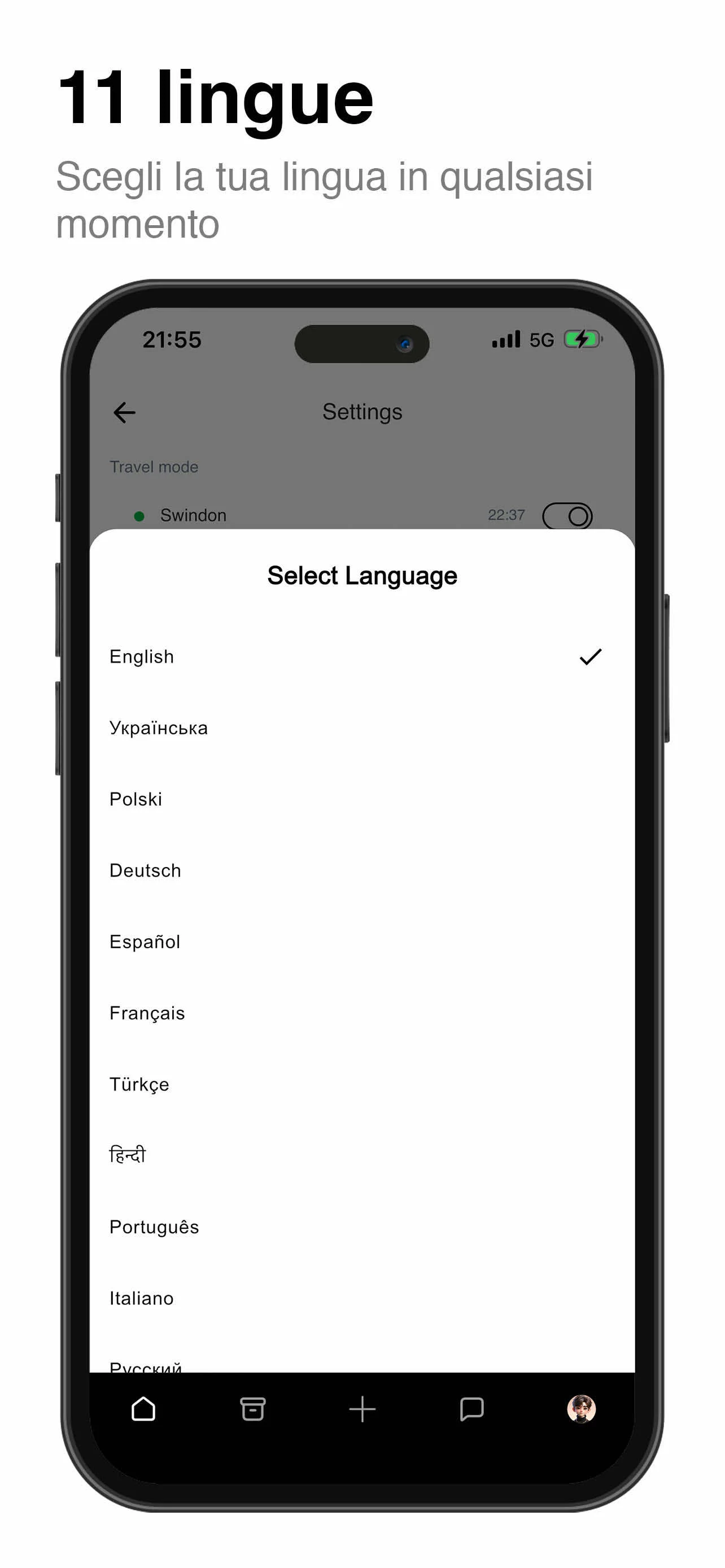 Schermata dell'app Quest-ly 10