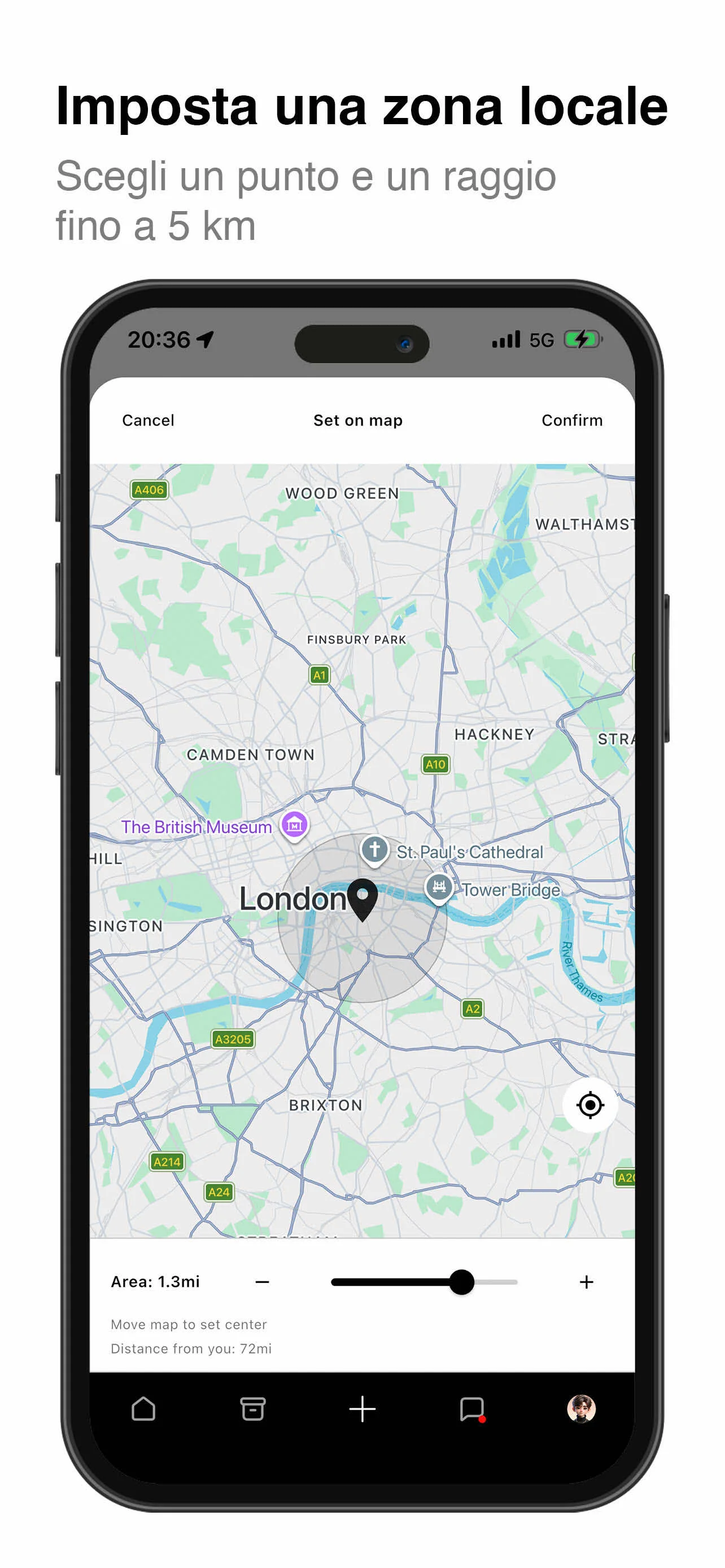 Schermata dell'app Quest-ly 5