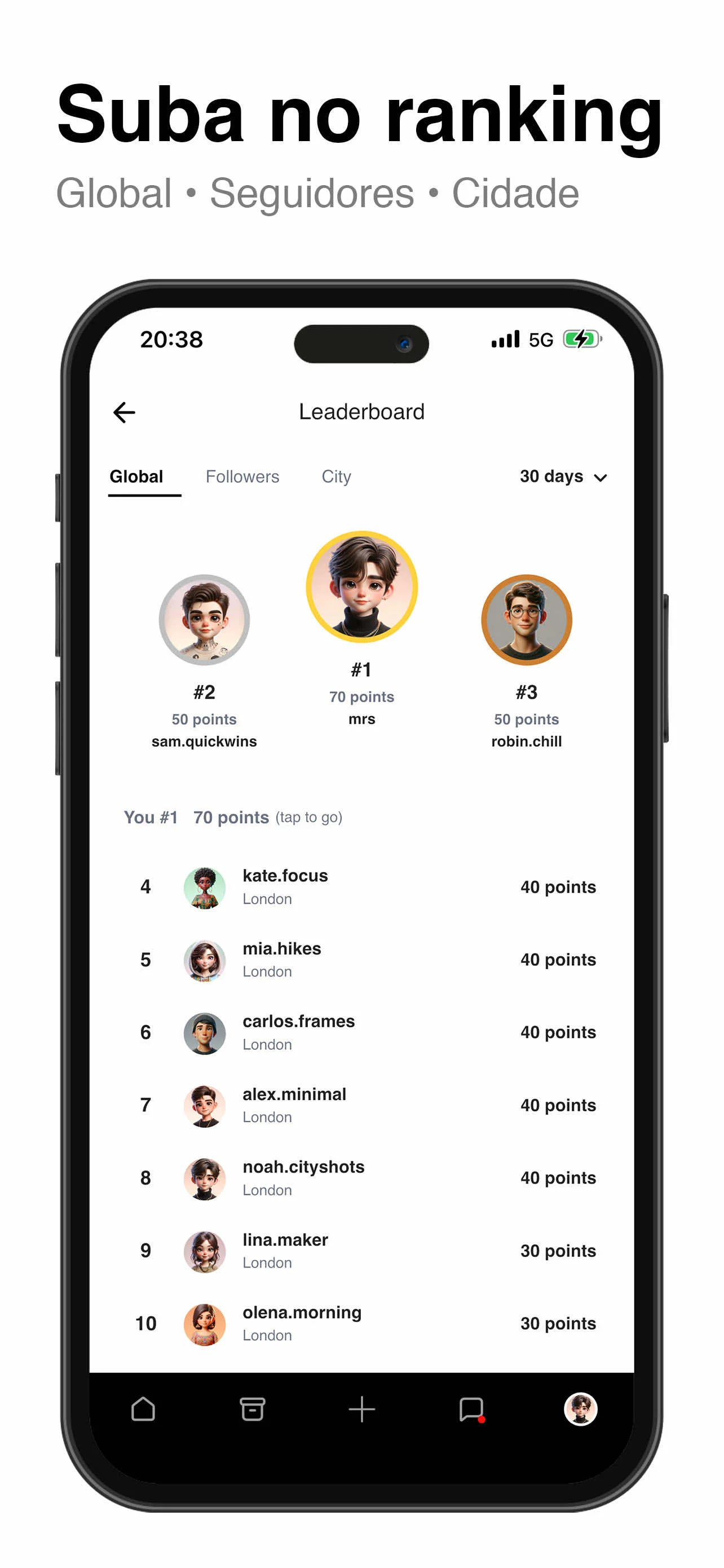 Tela do app Quest-ly 6